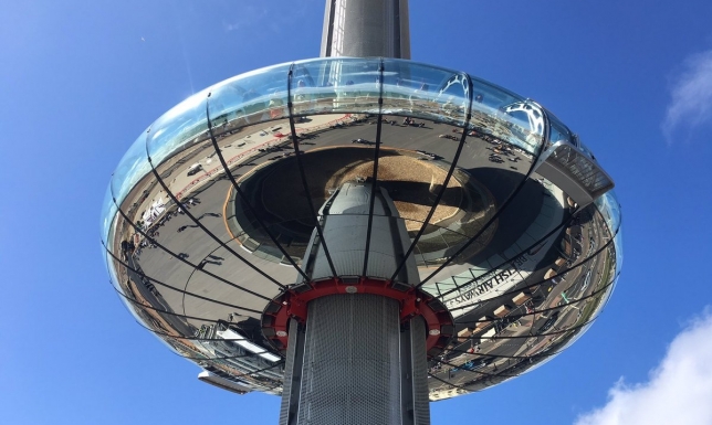 British Airways i360 - world's tallest moving observation tower opens to the public